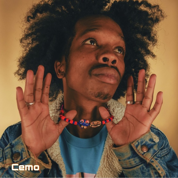 HANDMADE POLYMER CLAY COOKIE MONSTER NECKLACE - Picture 3 of 6